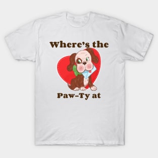 Valentine day dog lover T-Shirt